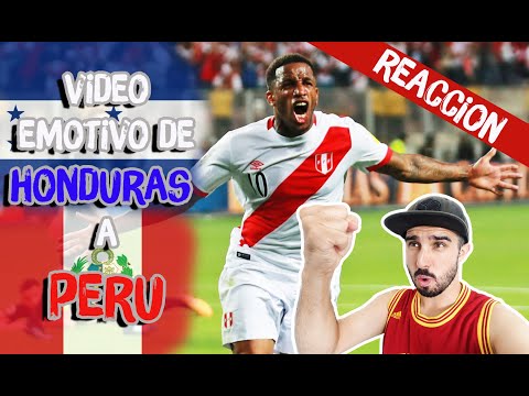 REACCIÓN al VIDEO EMOTIVO de HONDURAS a PERÚ! | 36 años despues se puede clasificar para el Mundial!