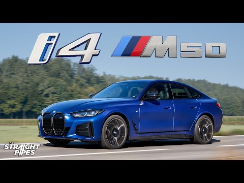RIP Tesla Model 3! 2022 BMW i4 M50 Review