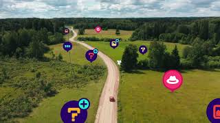 Auto piedzīvojumu orientēšanās spēle Roadgames Zemgale 2020
