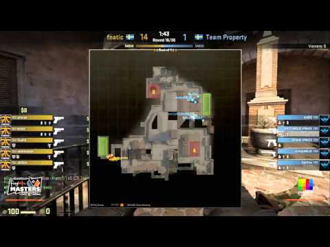 FBM S3 CS:GO - Group C - Round 1 match - Fnatic vs. Team Property (Bo1) (Part 2/2)