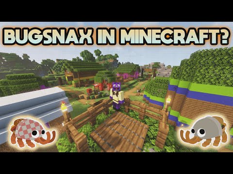 Bugsnax in Minecraft