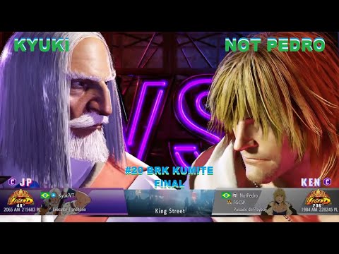 SF6 - FINAL #20 BRK Kumite - KyukiVT (JP x KEN) NotPedro