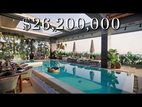 Inside a $26,200,000 ULTRA LUXURY Duplex PENTHOUSE - Bluewaters Island, Dubai