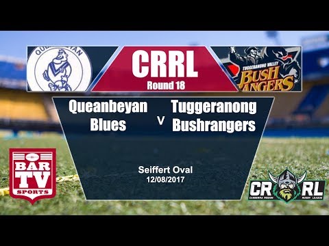 2017 Canberra RL Round 18 - Queanbeyan Blues v Tuggeranong Bushrangers