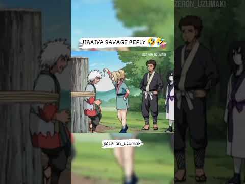 Jiraiya Roasted Tsunade 🤣🤣 (Hindi) #naruto #anime