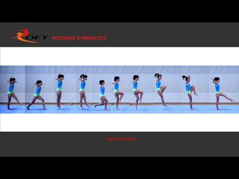 Turn10® 2018+ - Boden - Wechselschritt und Pferdchen-/Schersprung