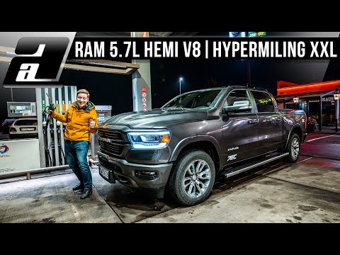 ÜBER 1200km mit EINEM Tank im RAM 1500 mit 5,7 Liter HEMI V8?! | HYPERMILING