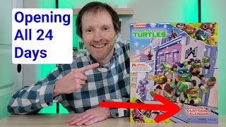 Teenage Mutant Ninja Turtles Holiday Countdown Calendar – Opening ALL 24 DAYS!