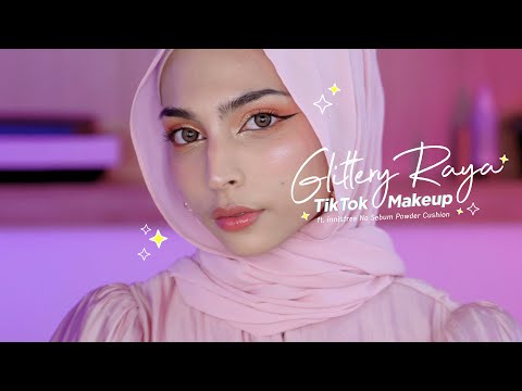 Glittery Raya TikTok Makeup ft. the No-Sebum Powder Cushion | with Dee Alimin