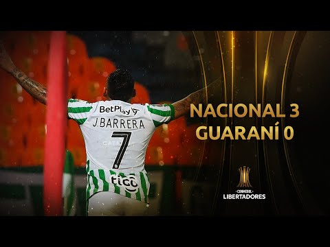 Melhores momentos | Atlético Nacional 3 x 0 Club Guaraní | CONMEBOL Libertadores 2021