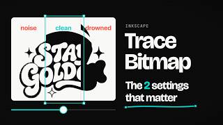 Inkscape Trace Bitmap: The 2 Settings That Actually Matter