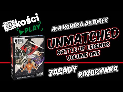 Kości PLAY - Unmatched Battle of Legends volume one (zasady + rozgrywka)