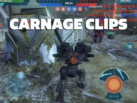 War Robots: Carnage clips