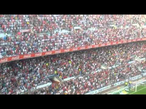 Así cantó el Pizjuán el gol de Bacca de penalti ante el Real Madrid