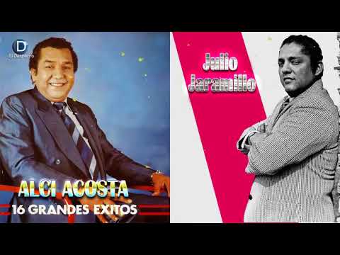 JULIO JARAMILLO VS ALCI ACOSTA SOLO EXITOS - SUS MEJORES CANCIONES - VIEJITAS PERO BONITAS ÉXITOS