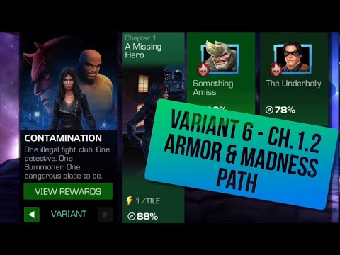 Variant #6 Ch.1.2 - vs Havok, Magik, Professor X, Cpt. America, Killmonger, Angela, Winter Soldier