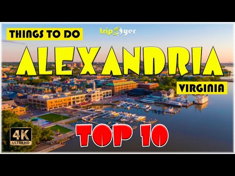Alexandria, VA (Virginia) ᐈ Things to do | Best Places to Visit | Old Town Alexandria Tour 4K ☑️