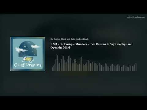 E228 - Dr. Enrique Mundaca - Two Dreams to Say Goodbye and Open the Mind