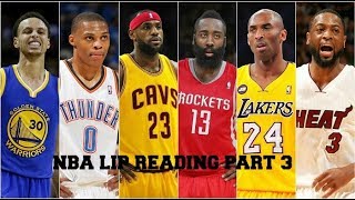 Uncensored NBA Lip Reading (Part 3)