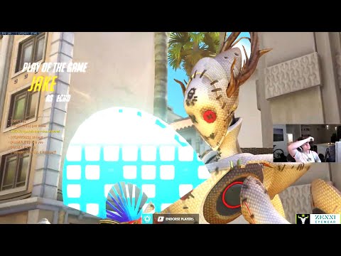 Jake Pro Echo - POTG!  [ Overwatch Season 32 Top 500 ]