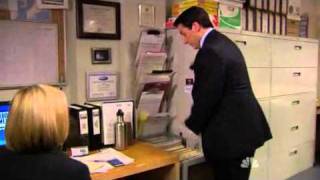 The Office: Michael breaks phone