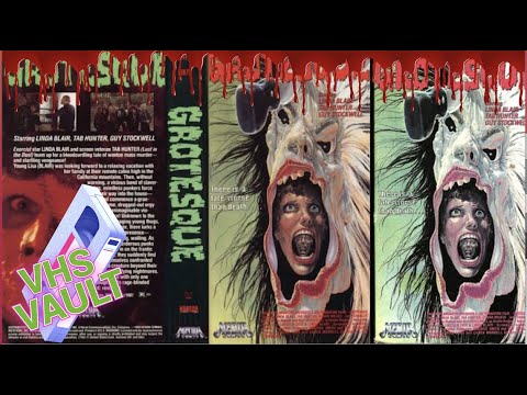 Grotesque (1988) Media VHS FULL MOVIE!!!