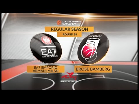 Highlights: EA7 Emporio Armani Milan-Brose Bamberg