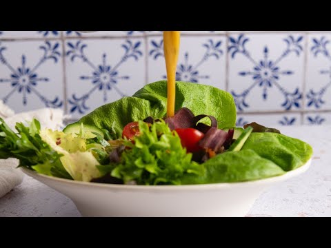 Honig-Senf-Dressing: Salatdressing Basics