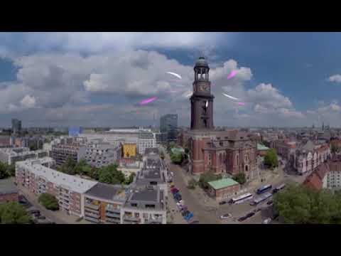 #flyathome – 360° SkyTrip over Hamburg