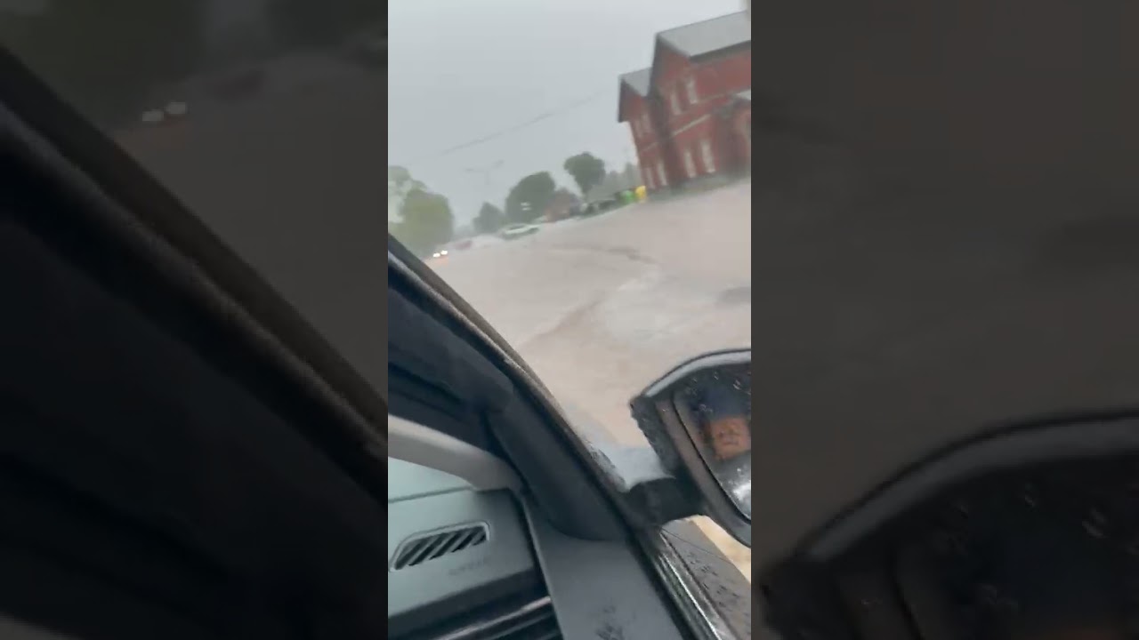 Plūdi Tukumā /VIDEO/