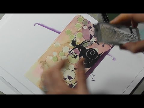 Enchanted Dreams - A Lavinia Stamps Tutorial