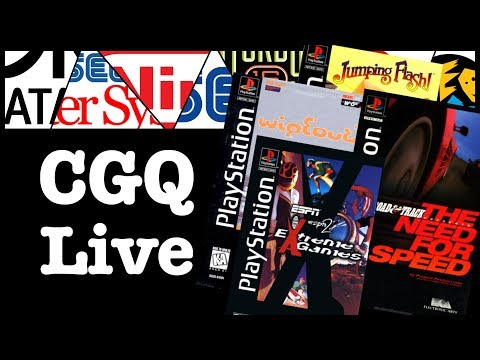 CGQ Live Ep. 29 - PlayStation Long Box Games!