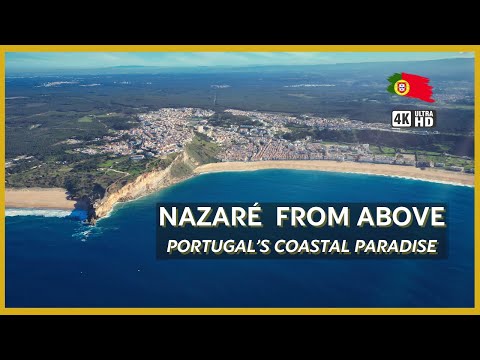 Nazaré Portugal 4K Drone Tour: Big Waves and Cliffs on the Silver Coast