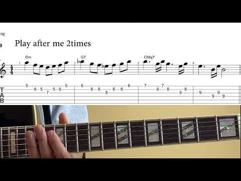 5 Easy Sequential 2-5-1 Jazz Licks - Sequential Ideas I