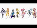 Every Magical Girl From Madoka Magica
