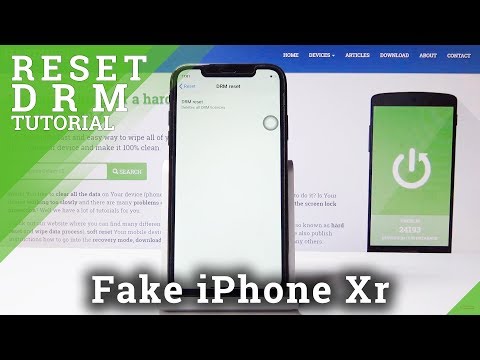 Reset DRM Data in Fake iPhone Xr - Restore DRM License