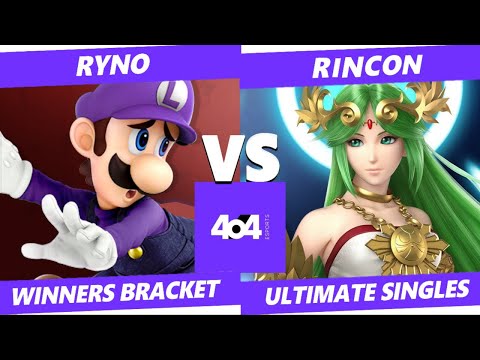 4o4 Smash Night 101 - RYNO (Luigi) vs REAL| Rincon (Palutena) - Winners Round 2