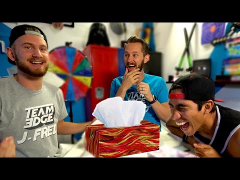 TISSUE BOX CHALLENGE!!