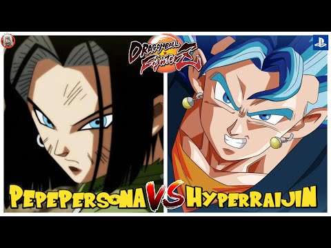 DBFZ pepe_persona vs Hyper_Raijin - crazy fights