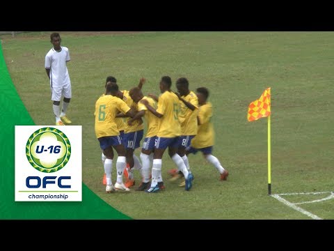 2018 OFC U16 CHAMPIONSHIP - PAPUA NEW GUINEA v SOLOMON ISLANDS Match Highlights