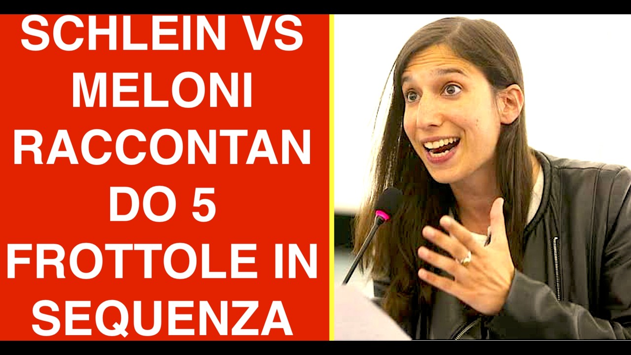 SCHLEIN VS MELONI RACCONTANDO 5 FROTTOLE IN SEQUENZA
