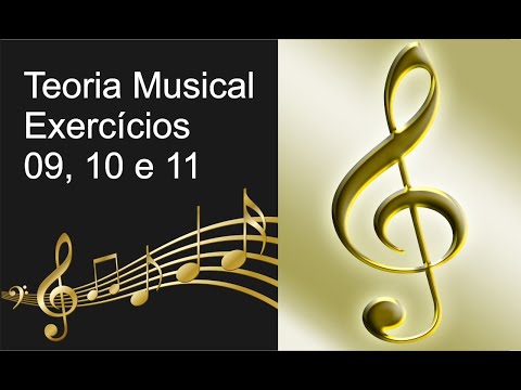 #teoriamusical Intervalos de Quarta - Exercícios 09, 10 e 11