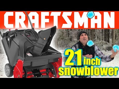 Craftsman 21" Snow Blower | Best Review 2019 ❄️❄️