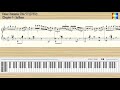 Oscar Peterson - Indiana (Back Home Again in Indiana)【Transcription】 - 水ノ音 - Mizunone - Oscar Peterson - Indiana (Back Home Again in Indiana)【Transcription】