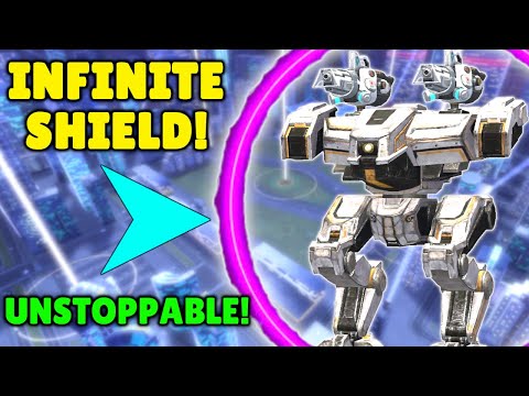 INFINITE Shield? NEMESIS Becomes Unstoppable With New Absorber Chip | War Robots Mk2 Gameplay WR