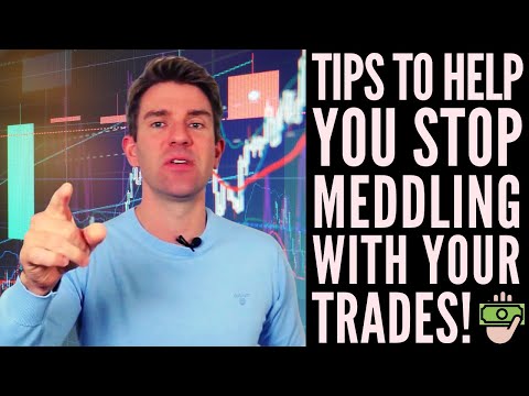 Always Interfering or Meddling With Your Trades!? Try These Tricks! 👍 Video