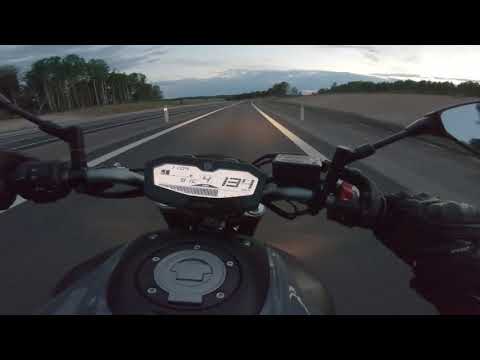 yamaha mt 07 top speed (A2)