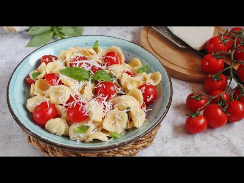 PASTA FREDDA ALLA PUGLIESE ,  con un condimento  fresco pronto in 3 minuti