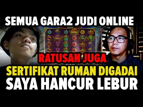 GADAIKAN Surat Tanah! Banda Orang Tua Habis Buat Main Judi Online