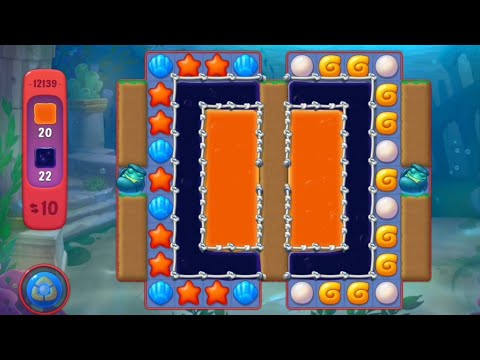 Fishdom 12139 Hard Level - NO 💣💥🧨